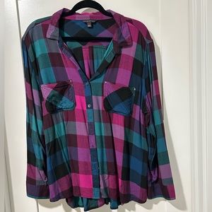 Rock & Republic Plaid Shirt